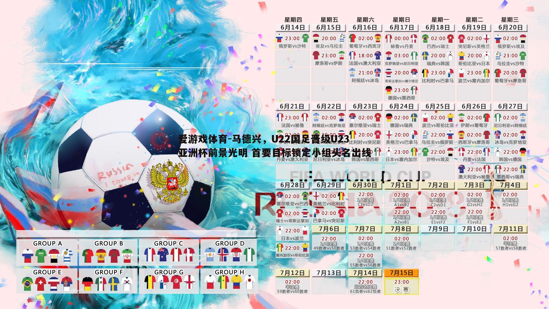 马德兴，U22国足晋级U23亚洲杯前景光明 首要目标锁定小组头名出线